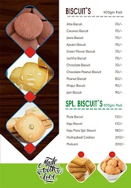 Arjun Bakery menu 2