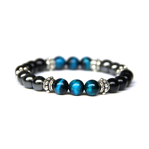 Title 11, Mens and Womens Natural Tiger Eye Jewel Bead ...