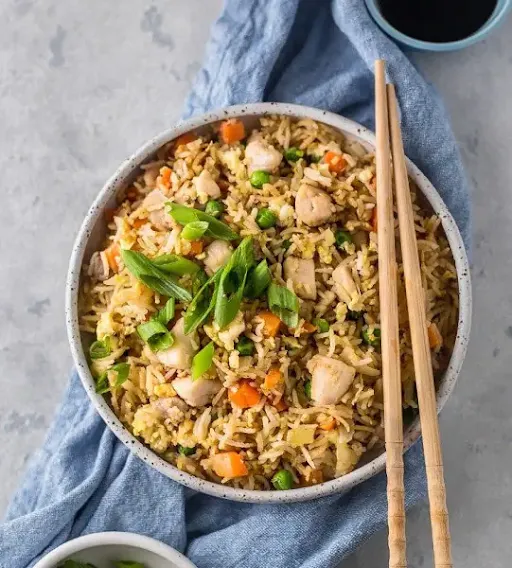 Garlic Chicken Fried Rice