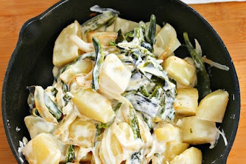 Creamy Poblano Potatoes