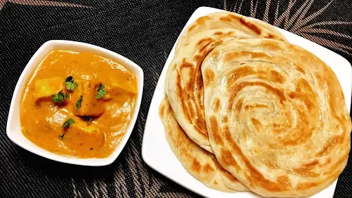 Shahi Paneer With 4 Tawa Roti Combo