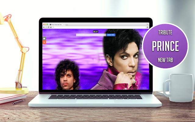 Prince Tribute New Tab