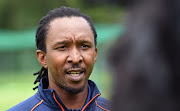 Proteas interim head coach Malibongwe Maketa during the squad announcement for the Test series in Australia at Cricket SA's Centre of Excellence in Pretoria on November 14 2022.