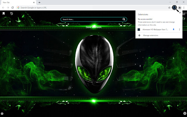 Alienware 4K Wallpapers New Tab