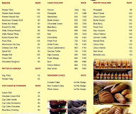 Sir Bond Bakery And Cafe menu 2