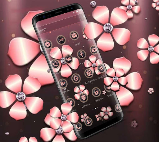 Rose Gold Luxury Flower Theme