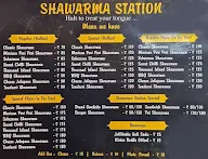 Shawarma Station menu 1