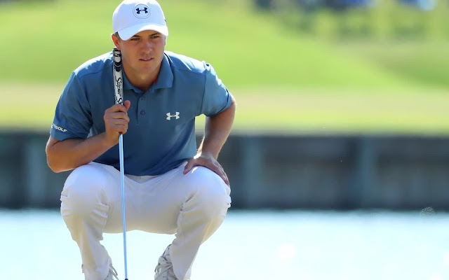 Jordan Spieth New Tab Golf Theme