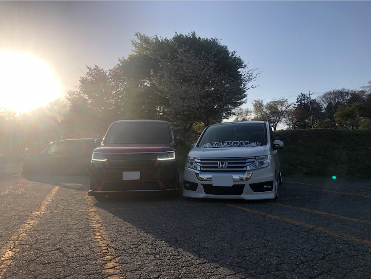 ステップワゴンの全国ステップワゴンオフ会・R-F.G.K.P・長野県・MAEホイール・GWの過ごし方に関するカスタム事例の投稿画像7枚目