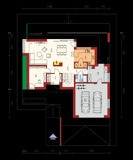 Malkolm G2 - Rzut parteru