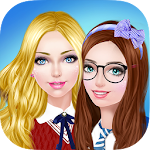 Cover Image of ดาวน์โหลด High School BFF: Fashion Salon 1.4 APK