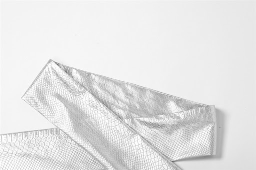 Title 4, Shang PU Leather Snake Print High Waist Lace Up...