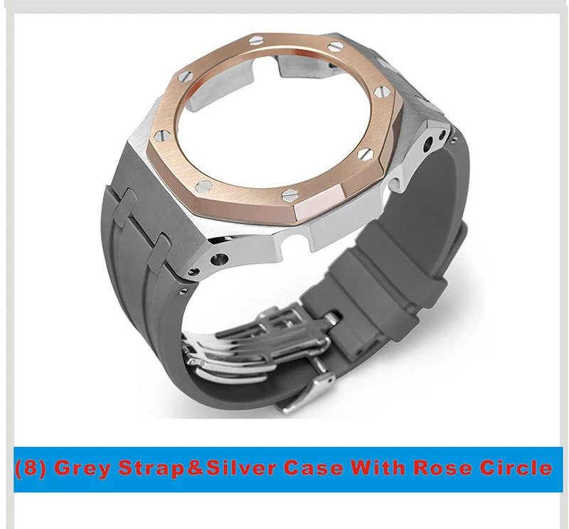 Horloge accessoires met tape bandje en metalen behuizing, duurzaam en stijlvol voor een perfecte pasvorm en bescherming.