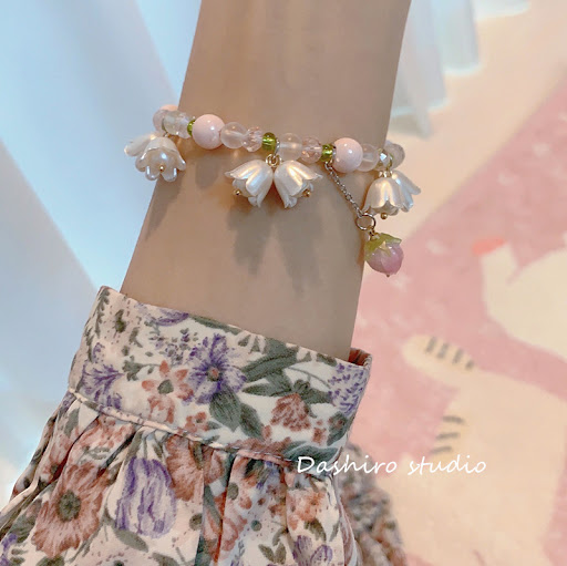 Title 5, Gradient Rainbow Color Crystal Beads Butterfly ...
