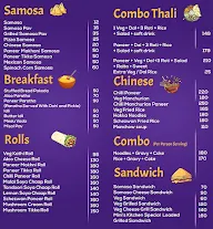 Samosa-ah! & More menu 1