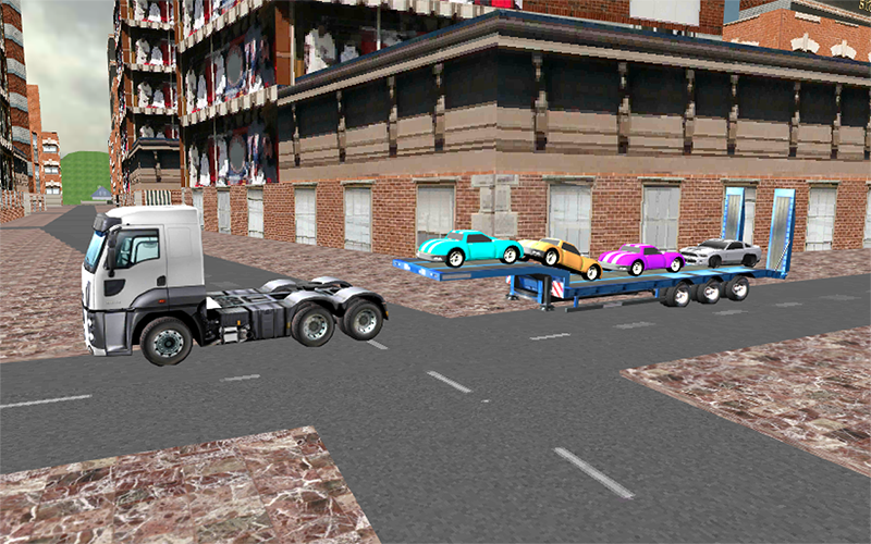 Android application Car Transporter Trailer Truck screenshort