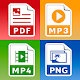 All Files Converter - PDF, DOC, JPG, GIF, MP3, AVI Download on Windows