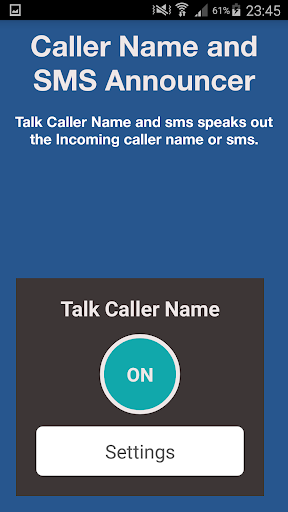 Caller Name SMS speaker pro