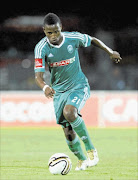 CONFIDENT
      : New Mamelodi Sundowns midfielder  Thamsanqa Sangweni
    
      Photo: Gallo Images