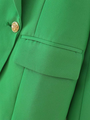 Title 8, Womens Suit Long Sleeve Short Jacket French Do...