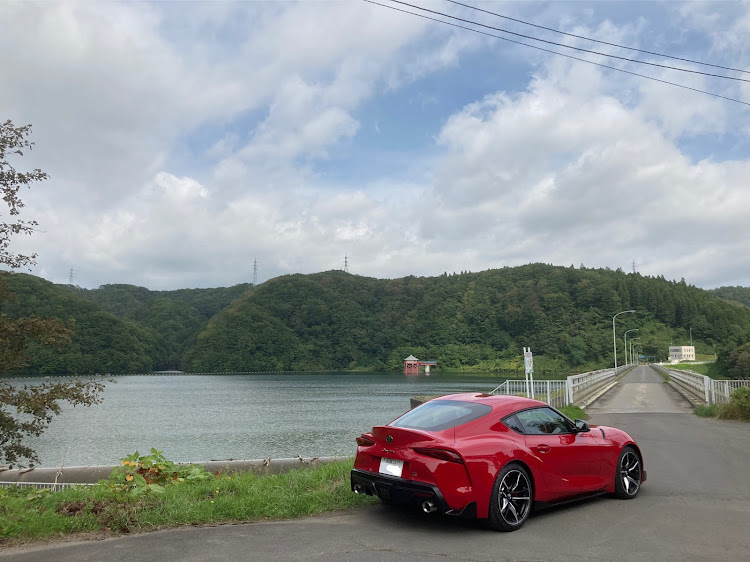 スープラの上磯ダム公園・湯の沢水辺公園・とんぼ・小学生に関するカスタム事例の投稿画像2枚目