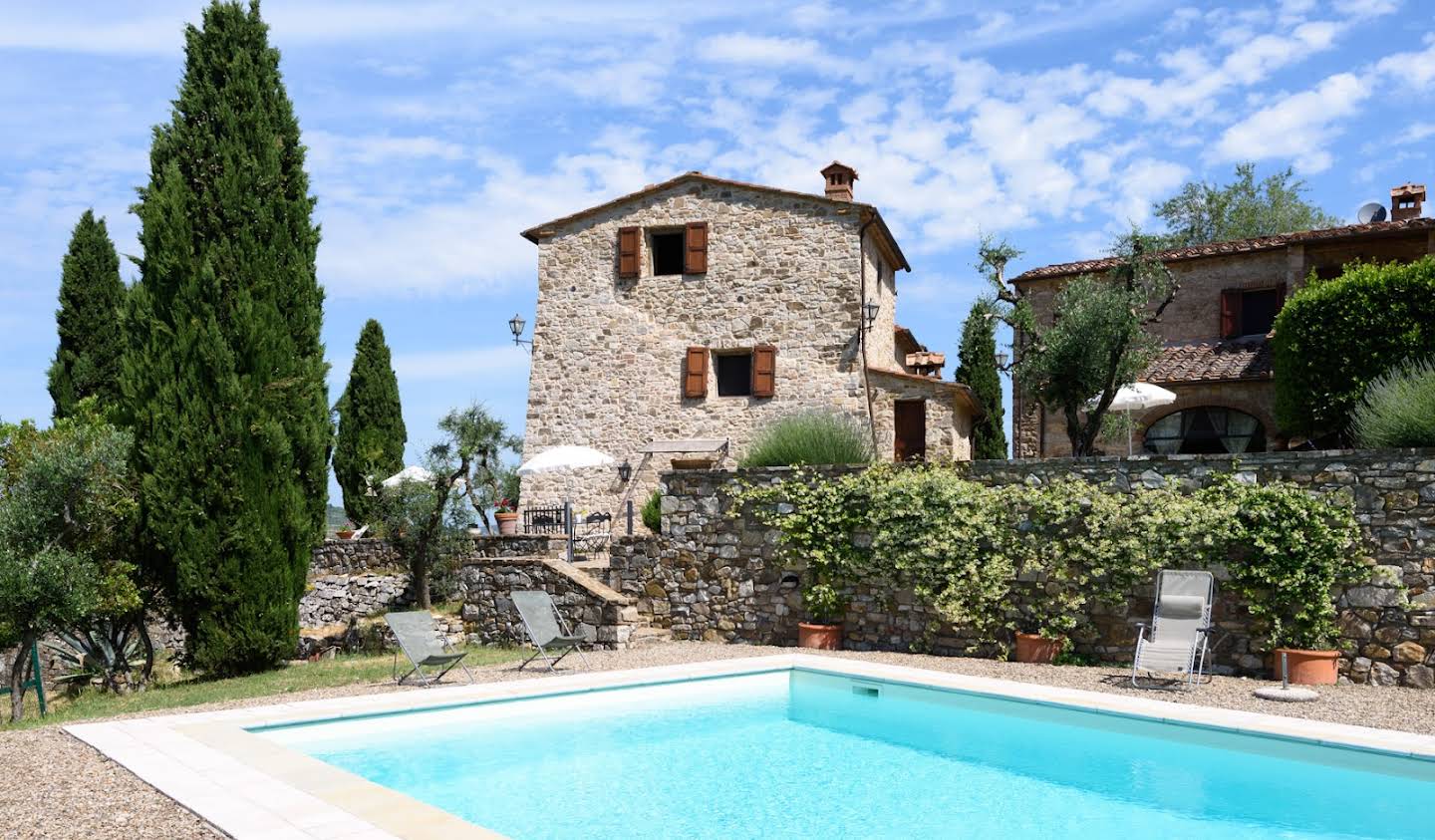 Corps de ferme avec piscine Castellina in Chianti