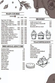 Nook Hospitality menu 3