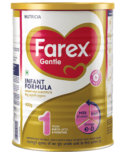 Farex Infant Formula, Stage 1, Up To 6 Months - 400 gm