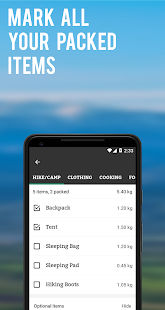 TrekPack - Packing Checklist for Trekking/Hiking(圖3)-速報App