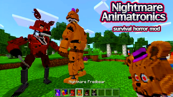 Download Nightmare Animatronics fnaf android on PC