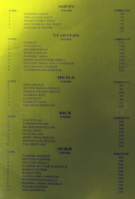 Palimaar menu 2