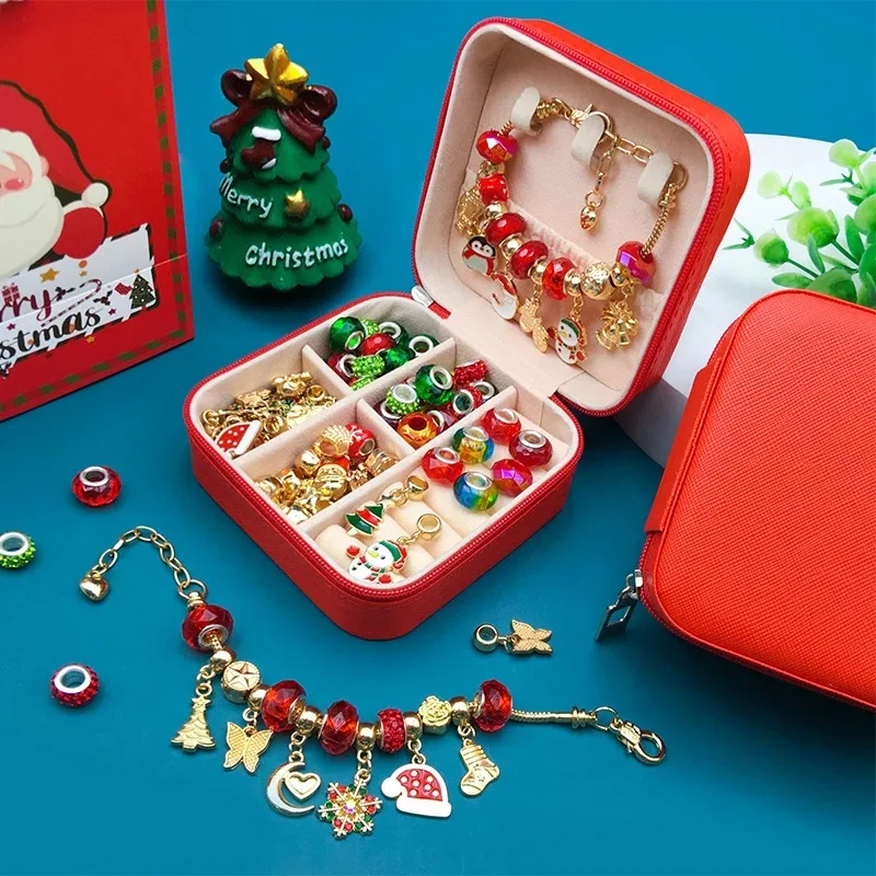 Kinderen DIY Handgemaakte Kralen Armbanden Sieraden Cadeau Doos Maak Je Eigen Armbanden Creatieve Set Leuk Cadeau