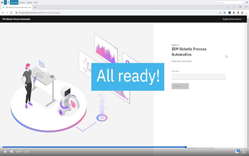 IBM RPA Web Recorder