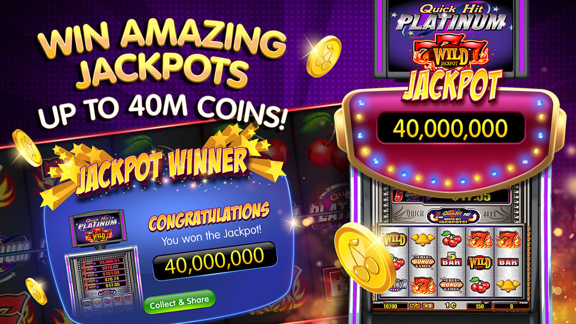 Android application Quick Hit Casino Slot Games screenshort
