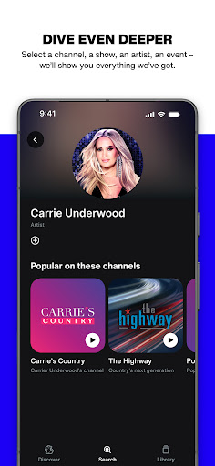 Screenshot SiriusXM: Music, Sports & News