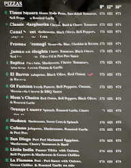 Nyc.Pie Pizza menu 1