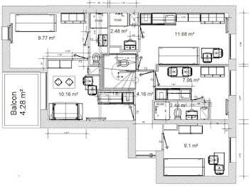 appartement à Évry-Courcouronnes (91)