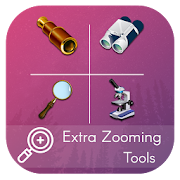 Magnifying Camera: Telescope Microscope Theme  Icon