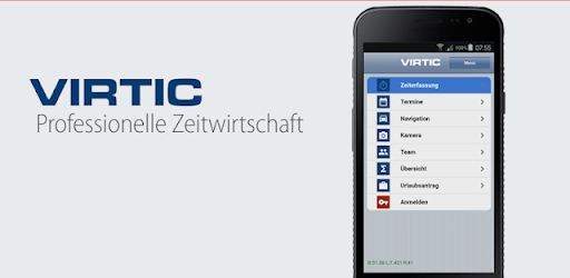 virTime - Mobile Zeiterfassung