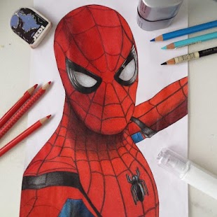 How To Draw Spiderman Homecoming Stahuj Cz