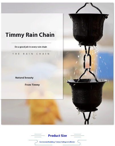 Title 8, Roof Decoration Petal Rain Chain Upgrade your h...