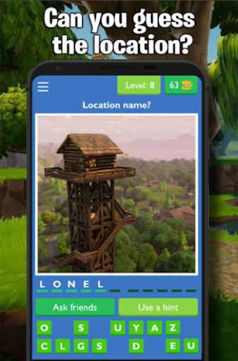 Fortnite Guess the picture Quiz