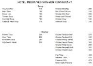 Meera menu 1