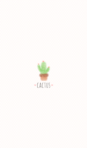 cactus 카카오톡 테마