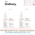 (Sẵn - Đủ Bill) Serum The Ordinary Lactic Acid 5% / 10% + Ha Tẩy Da Chết Hoá Học, Dưỡng Ẩm Và Làm Sáng Da.