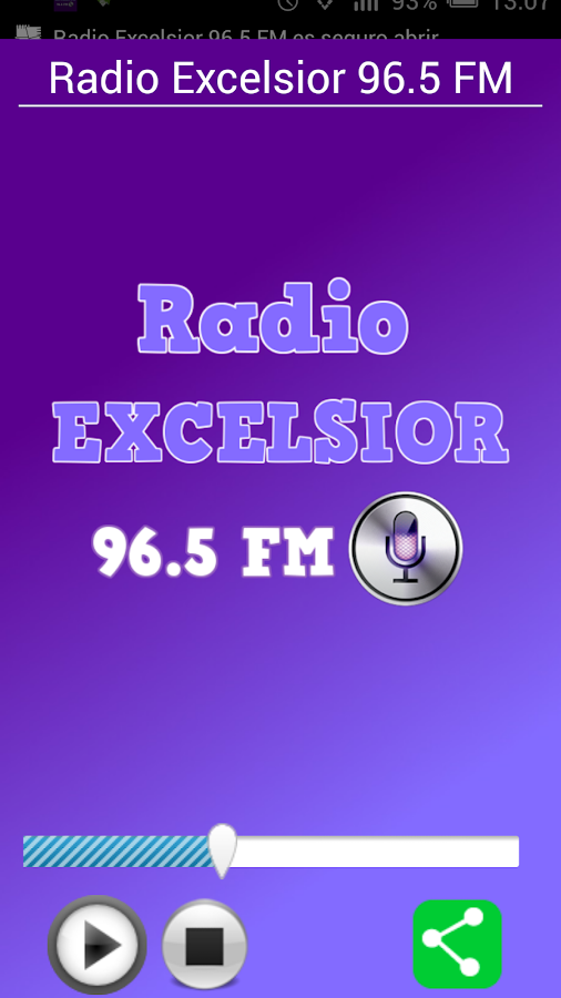 Radio Excelsior 96.5 FM Screen 3