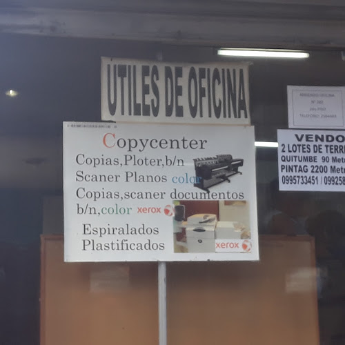 Opiniones de Copycenter en Quito - Copistería