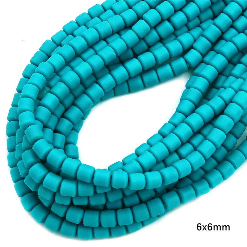 6MM Gekleurde Polymer Klei Strooikralen voor DIY Ornamenten. Accessoires voor het maken van unieke en kleurrijke decoraties.