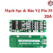 Mạch 3S 12V - 20A Sạc Cân Bằng Và Bảo Vệ Pin 18650 / Li - Ion 3.7V (Có Tính Năng Auto Recovery)