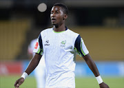 Masibusane Zongo of Stars during the Absa Premiership match between Platinum Stars and Bidvest Wits at Royal Bafokeng Stadium on November 04, 2015 in Rustenburg, South Africa. (Photo by Lefty Shivambu/Gallo Images)